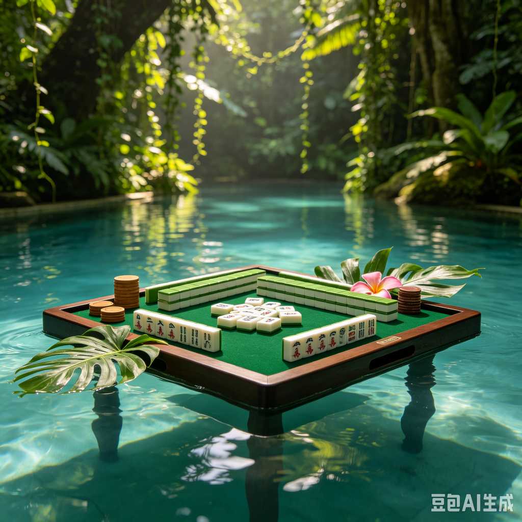 vintage style mahjong set