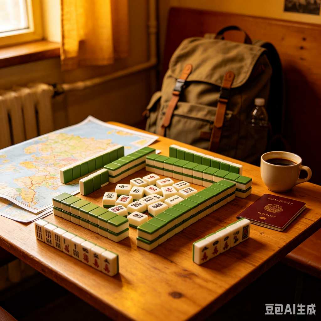 custom art mahjong set