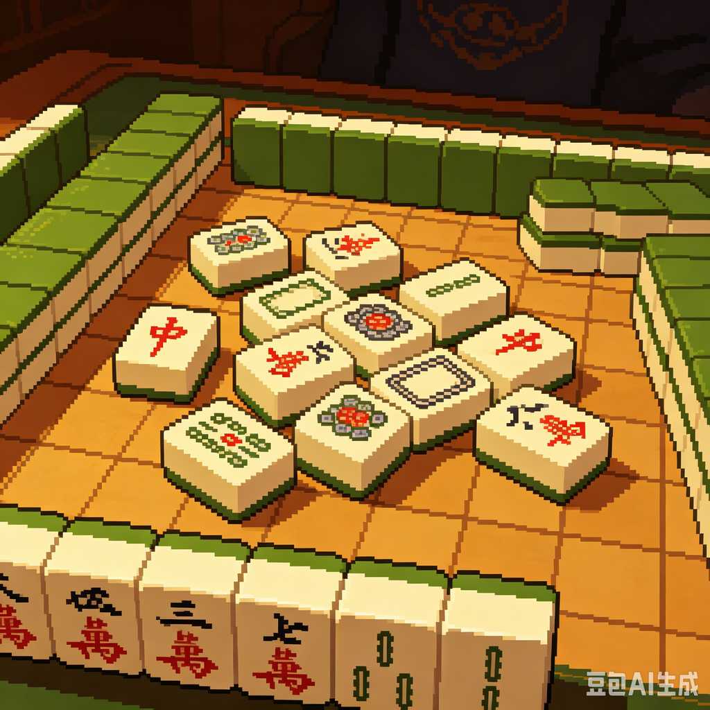 fade resistant print mahjong tiles
