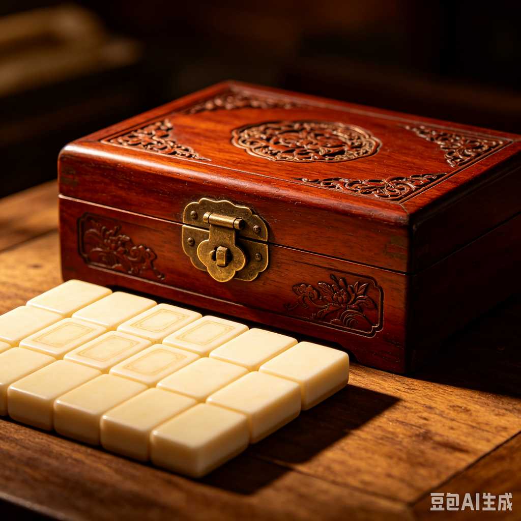 mini pocket mahjong travel set