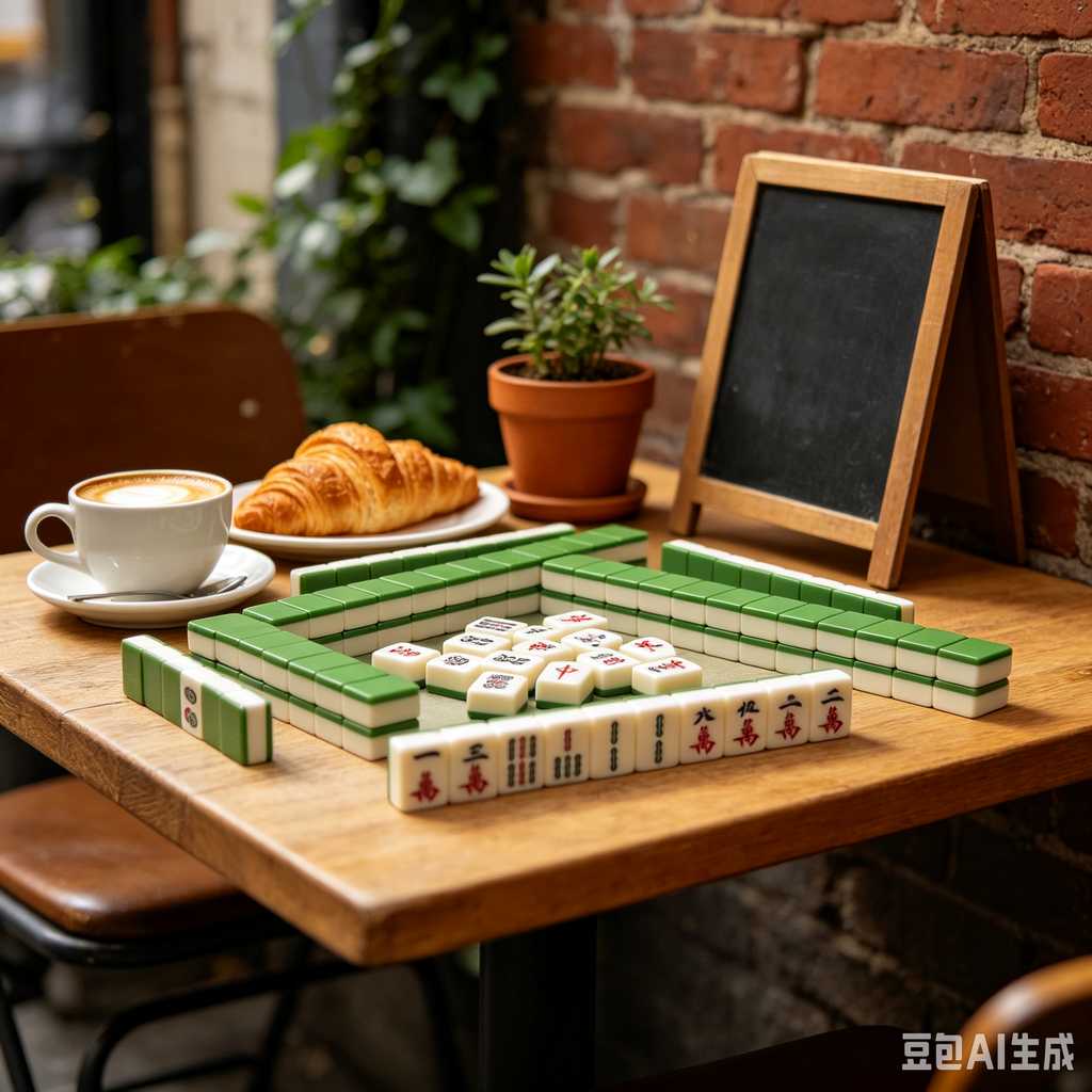 new color mahjong set arrival